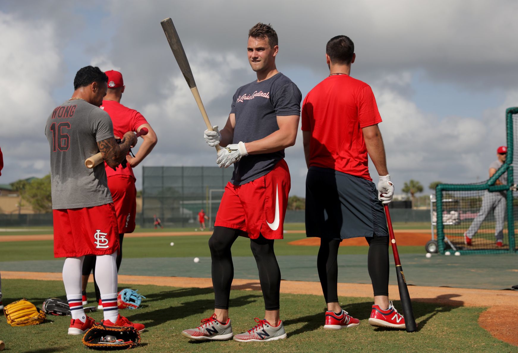 First official workout of Cardinals spring training